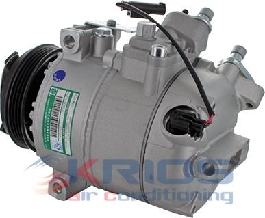 Meat & Doria KSB124D - Compressor, air conditioning car-mod.net