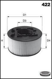 Mecafilter FB3675 - Filter, crankcase breather car-mod.net