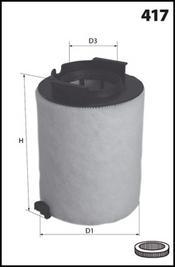 Mecafilter EL9632 - Engine Air Filter car-mod.net