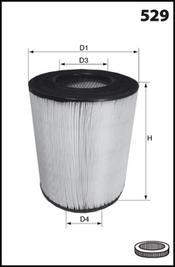 Mecafilter FA3636 - Engine Air Filter car-mod.net
