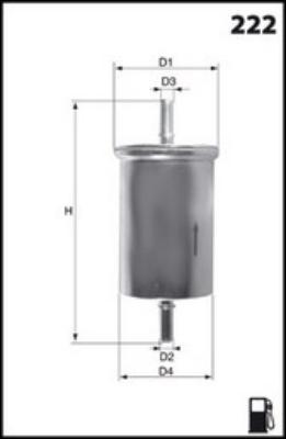 Mecafilter ELE - Fuel filter car-mod.net