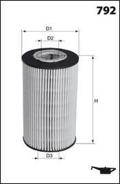 Mecafilter ELH4794 - Hydraulic Filter, automatic transmission car-mod.net