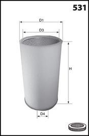 Mecafilter FA3671 - Secondary Air Filter car-mod.net