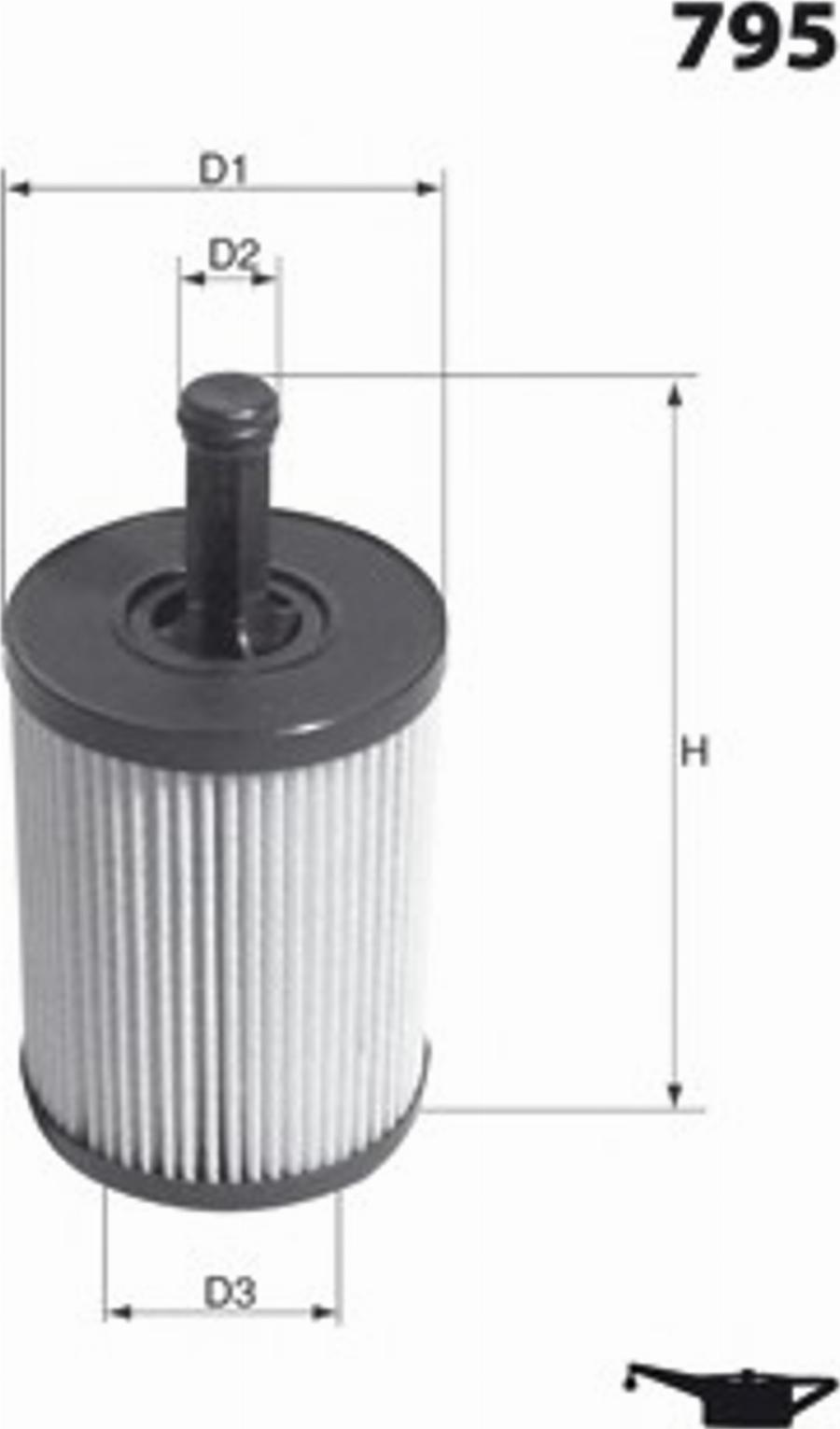 Mecafilter I02 - Oil Filter car-mod.net