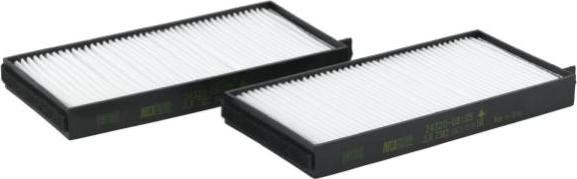 Mecafilter JLR7382 - Filter, interior air car-mod.net