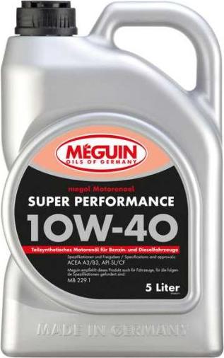 MEGUIN P002077 - Engine Oil car-mod.net