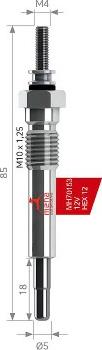 MEHA AUTOMOTIVE MH70153 - Glow Plug car-mod.net