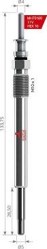 MEHA AUTOMOTIVE MH70180 - Glow Plug car-mod.net