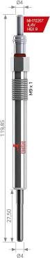 MEHA AUTOMOTIVE MH70267 - Glow Plug car-mod.net