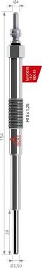 MEHA AUTOMOTIVE MH70278 - Glow Plug car-mod.net