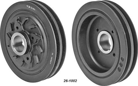 MEHA AUTOMOTIVE MHK60058 - Belt Pulley, crankshaft car-mod.net