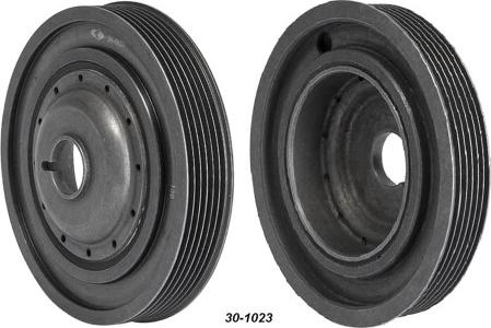 MEHA AUTOMOTIVE MHK60085 - Belt Pulley, crankshaft car-mod.net