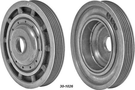 MEHA AUTOMOTIVE MHK60088 - Belt Pulley, crankshaft car-mod.net