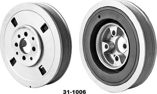 MEHA AUTOMOTIVE MHK60103 - Belt Pulley, crankshaft car-mod.net
