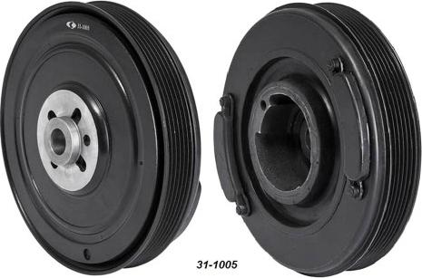 MEHA AUTOMOTIVE MHK60111 - Belt Pulley, crankshaft car-mod.net
