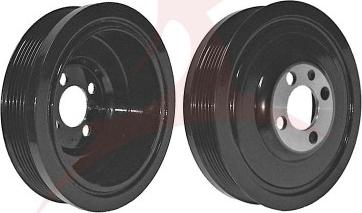 MEHA AUTOMOTIVE MHK60124 - Belt Pulley, crankshaft car-mod.net