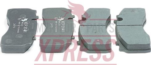 Meritor MDP3126 - Brake Pad Set, disc brake car-mod.net