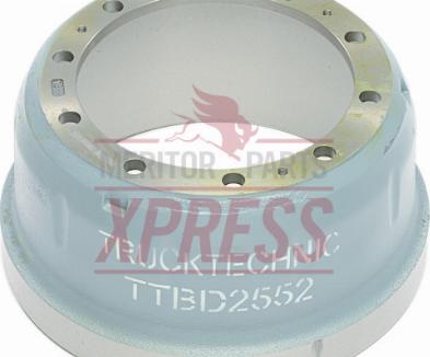 Meritor TTBD2550 - Brake Drum car-mod.net
