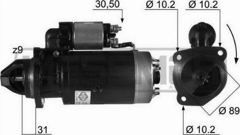 Messmer 11580 - Starter car-mod.net