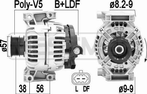 Messmer 209425A - Alternator car-mod.net