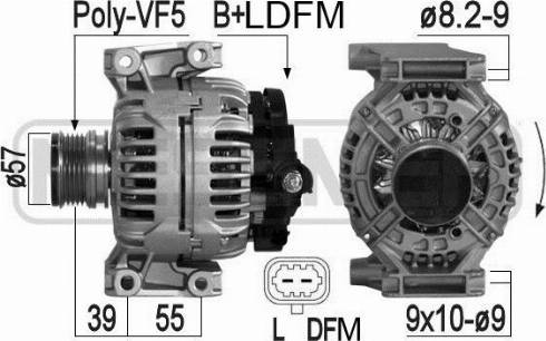 Messmer 209078A - Alternator car-mod.net