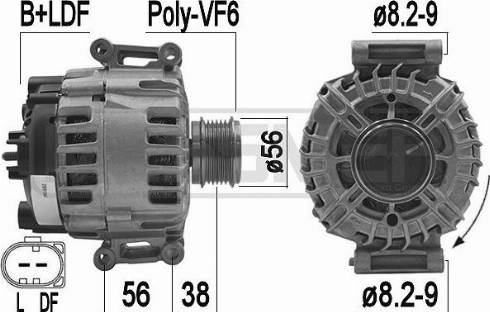 Messmer 209194 - Alternator car-mod.net