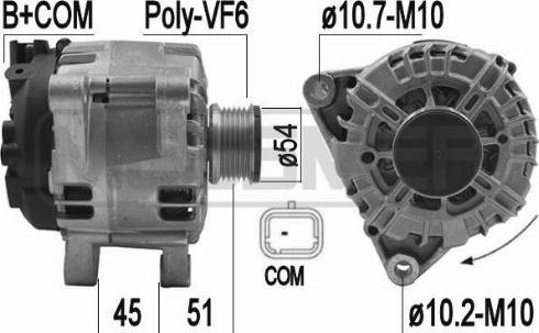 Messmer 209196 - Alternator car-mod.net