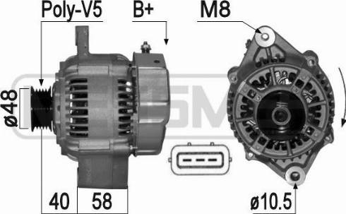 Messmer 209141A - Alternator car-mod.net