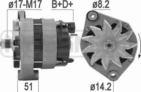 Messmer 209163 - Alternator car-mod.net