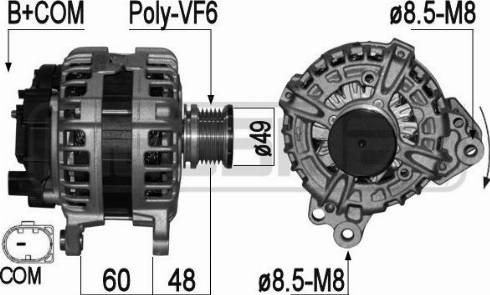 Messmer 209252 - Alternator car-mod.net