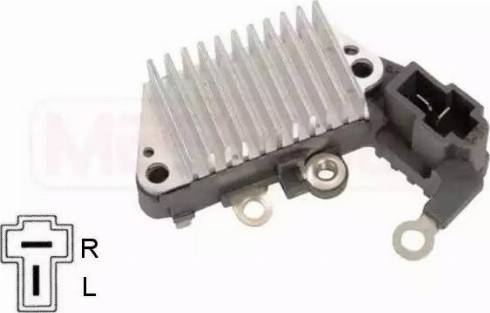Messmer 215662 - Voltage regulator, alternator car-mod.net