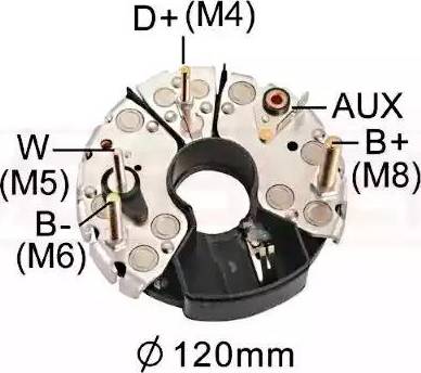 Messmer 215359 - Rectifier, alternator car-mod.net