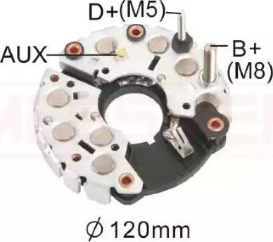 Messmer 215339 - Rectifier, alternator car-mod.net