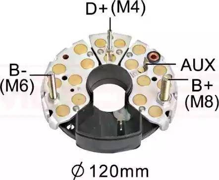 Messmer 215332 - Rectifier, alternator car-mod.net