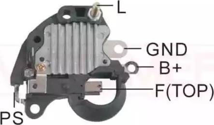 Messmer 215781 - Voltage regulator, alternator car-mod.net