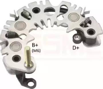 Messmer 216055 - Rectifier, alternator car-mod.net