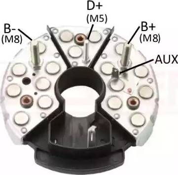 Messmer 216021 - Rectifier, alternator car-mod.net