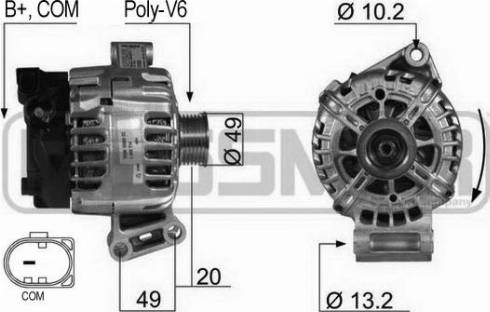 Messmer 210430A - Alternator car-mod.net