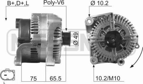 Messmer 210505A - Alternator car-mod.net