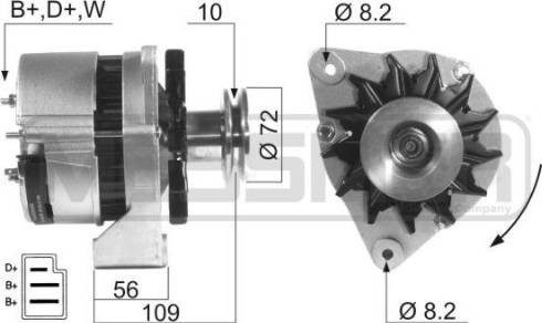 Messmer 210574A - Alternator car-mod.net