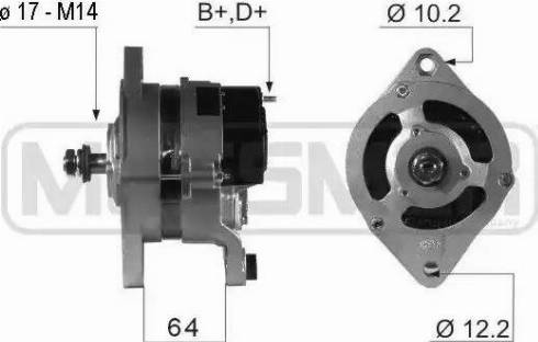 Messmer 210662 - Alternator car-mod.net