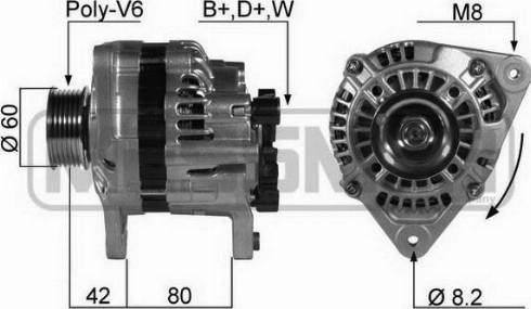 Messmer 210090R - Alternator car-mod.net