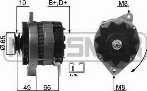Messmer 210058R - Alternator car-mod.net