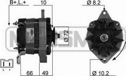 Messmer 210057R - Alternator car-mod.net