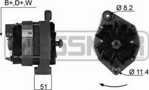 Messmer 210008R - Alternator car-mod.net