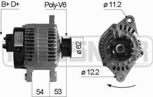 Messmer 210035A - Alternator car-mod.net
