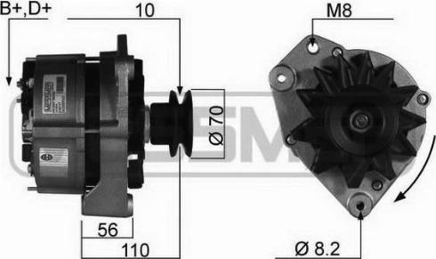 Messmer 210117R - Alternator car-mod.net