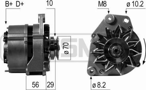Messmer 210128R - Alternator car-mod.net
