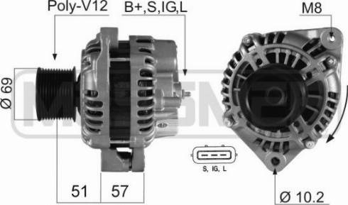 Messmer 210341A - Alternator car-mod.net
