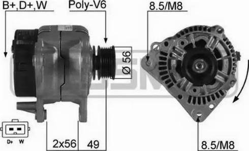 Messmer 210350 - Alternator car-mod.net